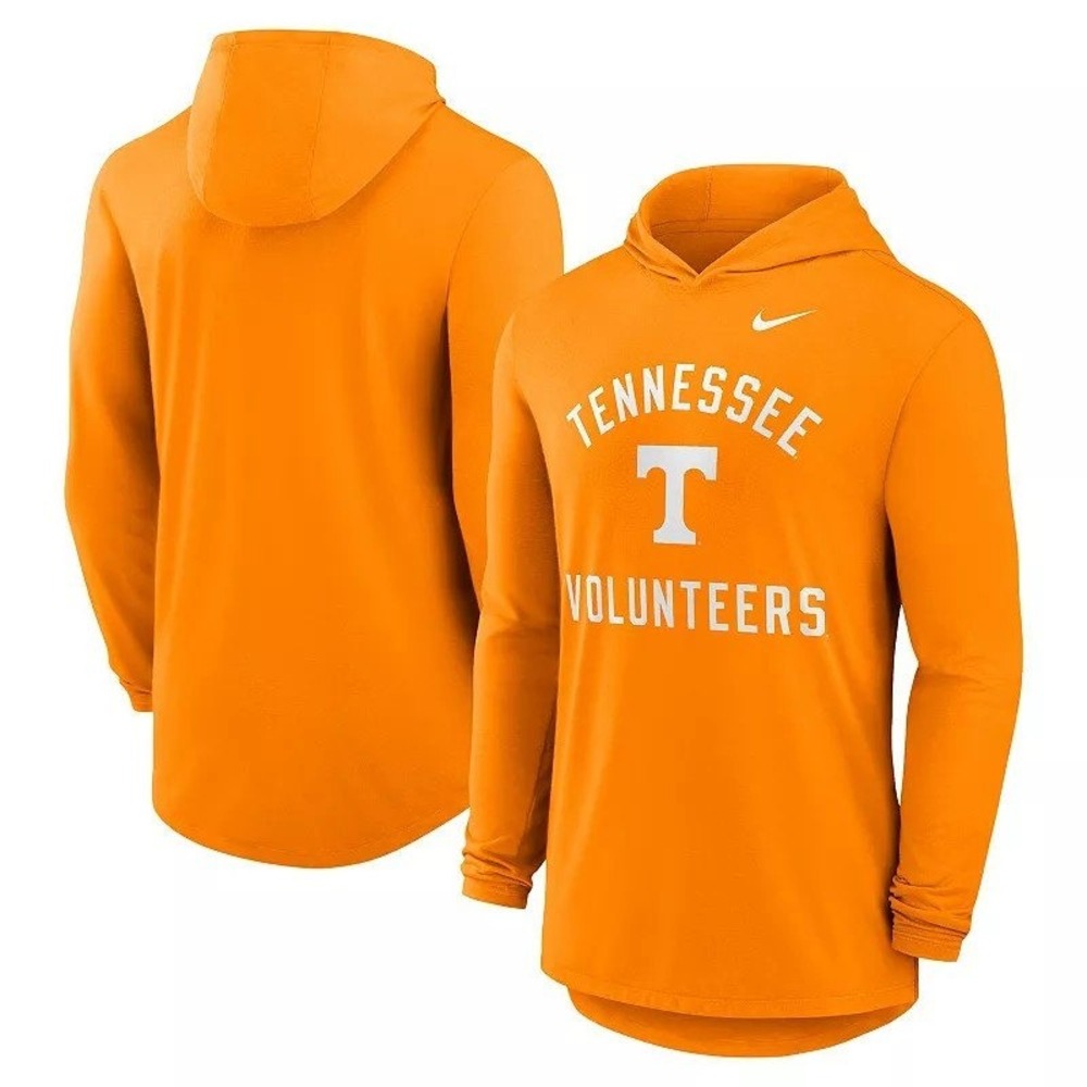Nike Tennessee Volunteers College Hoodie Mens XXL Orange Pullover Fleece NWT
